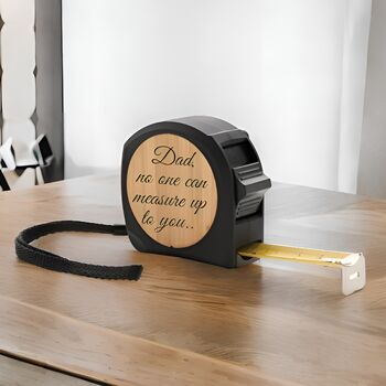 Personalised Father's Day Tape Measure Gift, 5 of 5