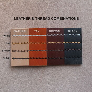 Personalised Minimalist Leather Wallet, 7 of 9