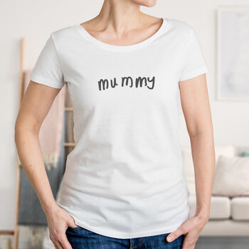 Handwritten Message To Mummy T Shirt, 6 of 7
