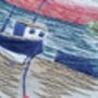 Moored Boats Embroidery Kit, thumbnail 6 of 8