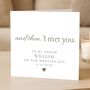 To My Groom On Our Wedding Day Personalised Card, thumbnail 1 of 8