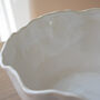 Organic Decorative White Bowl, thumbnail 2 of 4