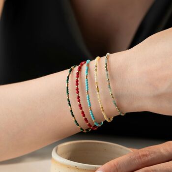Natural Citrine Gemstone Bracelet, 4 of 7