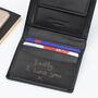 Personalised Luxury Leather Billford Wallet, thumbnail 1 of 5