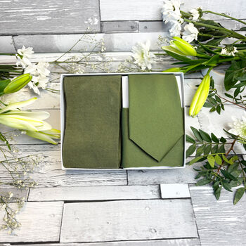 Ivy Wedding Tie Set, 10 of 10