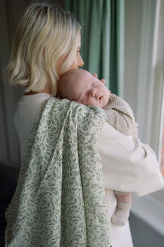 Willow Large Swaddle Muslin, 4 of 12