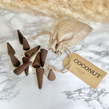 Coconut Aromatherapy Incense Cones, 2 of 5