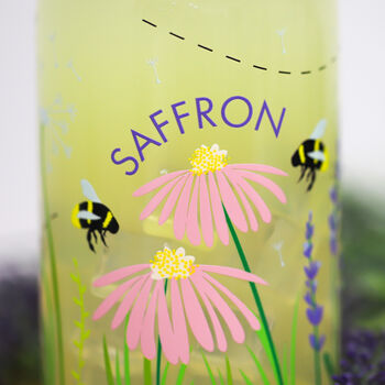 Personalised Meadow Name Printed Can Glass, 3 of 8