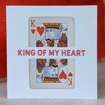 King Of My Heart Card, 3 of 4