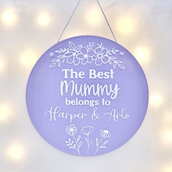 Personalised Mothers Day Gift Box, Plaque And Eye Mask, Letterbox Gift, 12 of 12