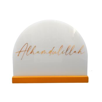 Acrylic Candle Plaque Display Home Bundle, 2 of 3