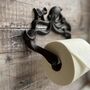 Ozzy Octopus Wall Mounted Cast Iron Loo Roll Holder, thumbnail 2 of 7