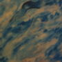 Blue Marble Wave Effect Lampshade, thumbnail 2 of 6