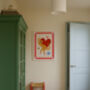 Leopard Ballerina Illustration Print, thumbnail 3 of 4