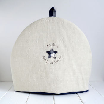 Personalised Tea Cosy Gift For Him, 4 of 11