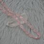 Rose Quartz Beaded Necklace, thumbnail 1 of 5
