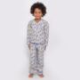 Button Up Pyjamas In Organic Cotton, thumbnail 12 of 12