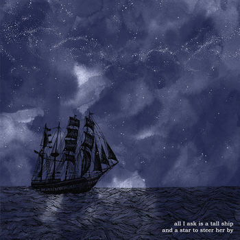 'A Tall Ship And A Star' Constellation Print, 4 of 6