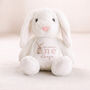 Personalised Bunny First Birthday Gift, thumbnail 1 of 2