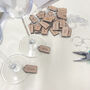 Personalised Five Name Tag Wine Glass Charms, thumbnail 1 of 9