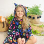 Black Infant Kids Junior Teens Snuggle/Blanket Hoodie, thumbnail 1 of 3