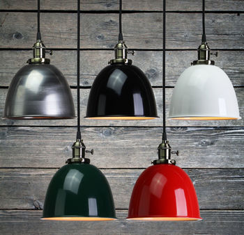 Industrial Switched Lighting Pendant, 8 of 11