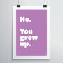 Grow Up Print, thumbnail 5 of 6