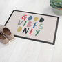 Personalised Colourful Message Indoor Doormat, thumbnail 2 of 5