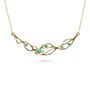 Gold And Turquoise Necklace, thumbnail 8 of 10