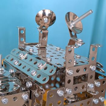Make Your Own Lunar Lander Metal Construction Set, 6 of 8