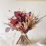Preserved Burgundy Bouquet With Proteas Nocturne, thumbnail 1 of 4