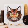 Mandala Black Cat Cross Stitch Kit, thumbnail 1 of 7