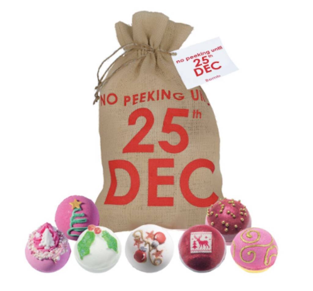 Christmas Pack Of Bath Bombs By Pink Pineapple Home & Gifts
