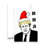 Funny Boris Christmas Card, thumbnail 2 of 2