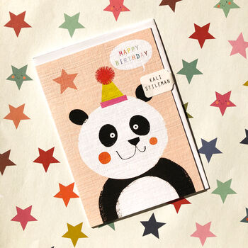 Happy Birthday Panda Card, 3 of 5