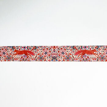 Peach Wander Fox Washi Tape 15mm, 3 of 7