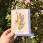 Thank You Floral Card, Thoughtful Card, thumbnail 1 of 4
