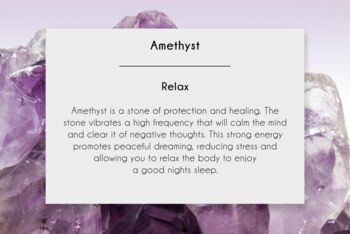 Amethyst | Deep Sleep | Rosemary And Lavender Candle, 2 of 5