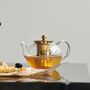 Gold And Glass Tea Pot, thumbnail 1 of 2