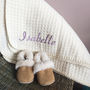 Sheepskin Slippers And Lambswool Christmas Eve Box, thumbnail 5 of 6