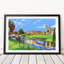 King's College Chapel, Cambridge Illustration Art Print, thumbnail 1 of 3