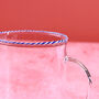 G Decor The Twist Rim Handcrafted Glassware Collection Tea Cups And Coffee Mugs In Red, Blue And Green, thumbnail 4 of 7