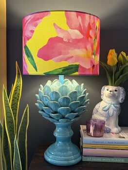 Lily Burst Floral Lampshade, 7 of 10