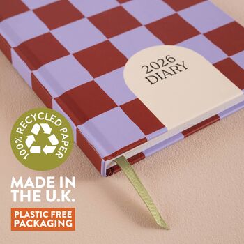 2026 Blue Berry Check Diary | A5, 2 of 11