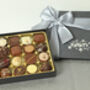 Fathers Day Chocolate Collection. 16 Belgian Chocolates With Happy Father's Day Print And Ribbon, thumbnail 1 of 3