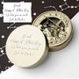 Personalised Handwriting Sundial Compass, thumbnail 2 of 6