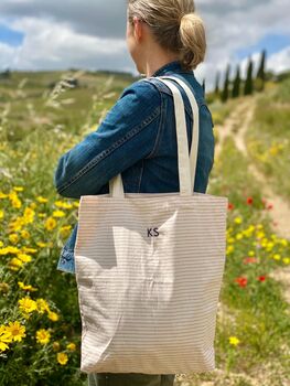 Organic Beach Bag With Personalisation, 4 of 4