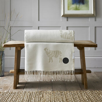 Ram Faux Cashmere Throw 140x180, 2 of 4