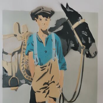 'Donkey Ride' Original Signed Art On Paper, 10 of 11