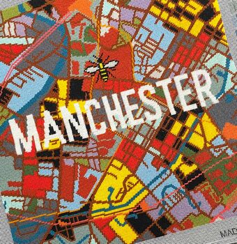 Manchester City Map Tapestry Kit, 4 of 8